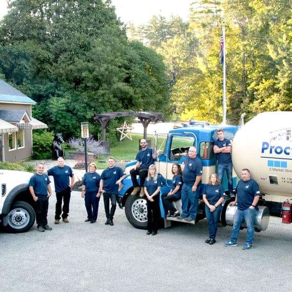Proctor Gas team - propane gas experts in Rutland
