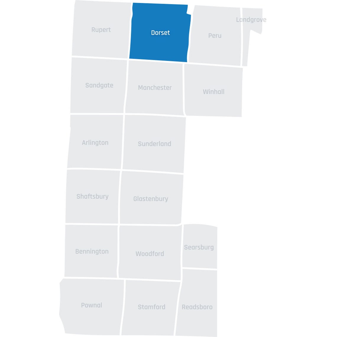 Bennington County Service Map